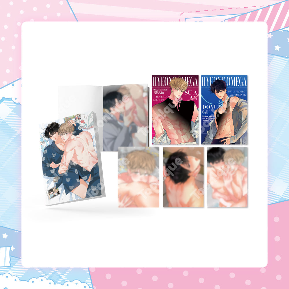 [Pre-order] Hyung's Omega 19+ Illustration Postcard Book SET