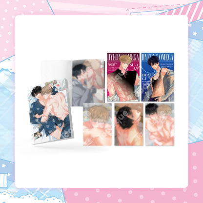 [Pre-order] Hyung's Omega 19+ Illustration Postcard Book SET