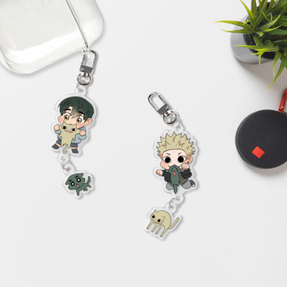 Nature Versus Nurture Acrylic Keychain