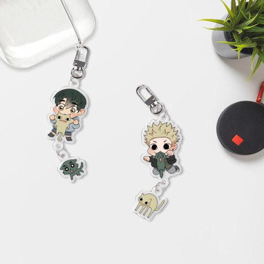 Nature Versus Nurture Acrylic Keychain