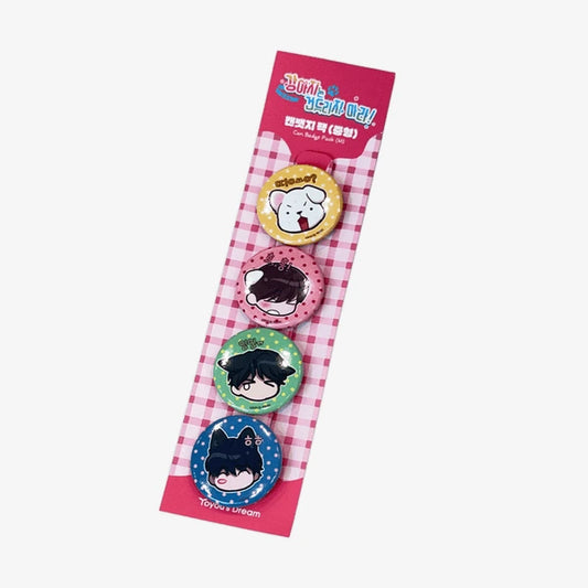 [Pre-order] Paws & Claws Pin Button Set