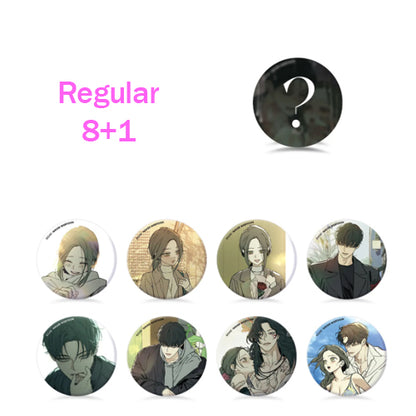 [CH] Tears on a Withered Flower Can Badge