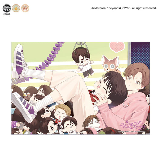 [Pre-order] 4 Week Lover "Snowy Night" Claw Machine Shikishi Artboard