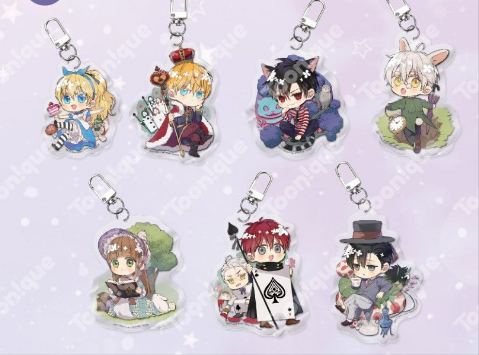 [Pre-Order] Who Made Me A Princess Acrylic Keychain (Random)