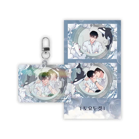 Saturday's Master Acrylic Lenticular Keychain Set