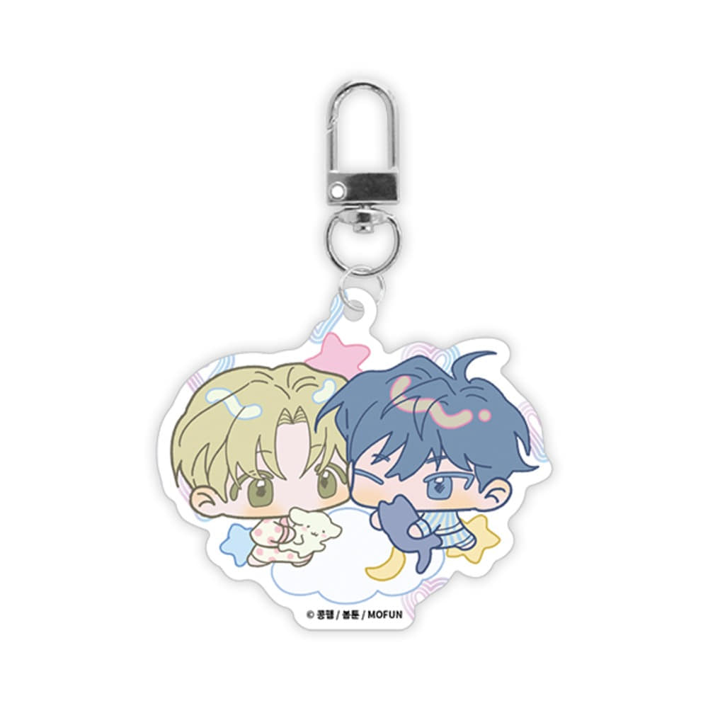 Pond Where Flowers Fall Hanbit&Wooju Acrylic Keyring – J&J SHOP