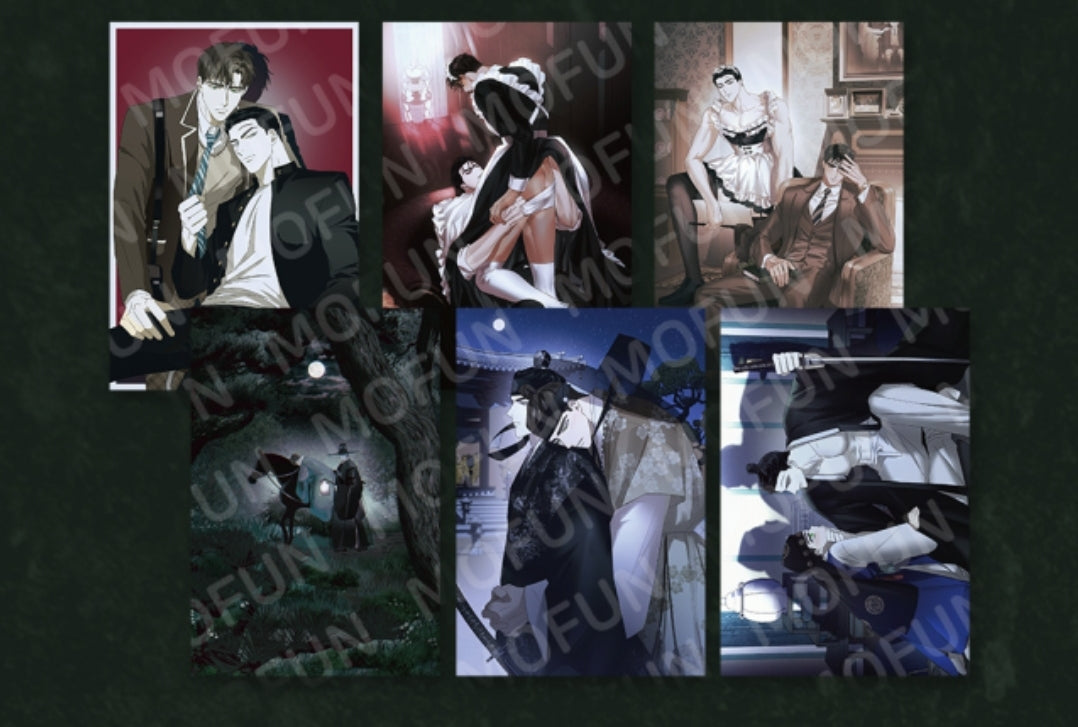 [Restock] Under the Greenlight : In Dreams AU Postcards Set