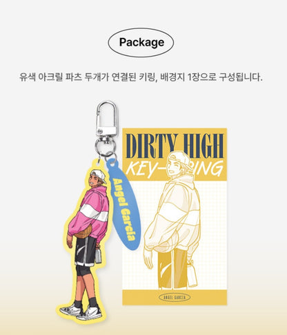 Dirty High Acrylic Keychain