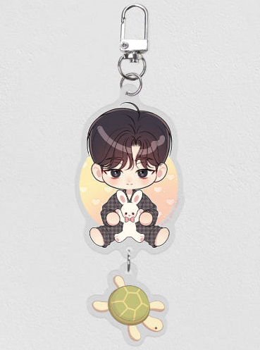 A Secret Romance Between Us Acrylic Keychain