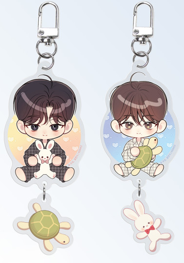 A Secret Romance Between Us Acrylic Keychain