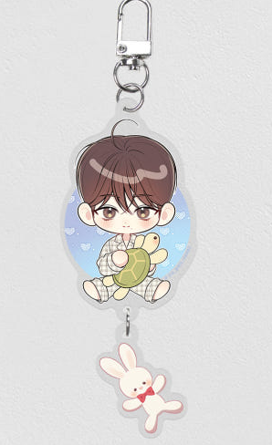 A Secret Romance Between Us Acrylic Keychain