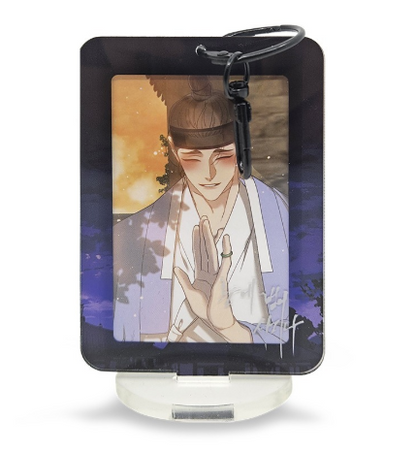 Taming of the Tiger Acrylic Photo Card Holder