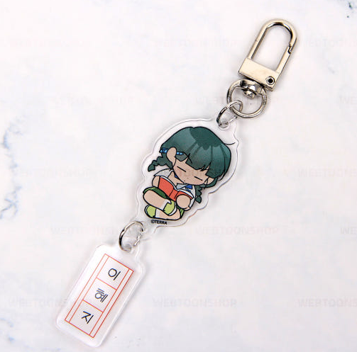 Spinach Bouquet Summer 2-Tier Hanging Keychain