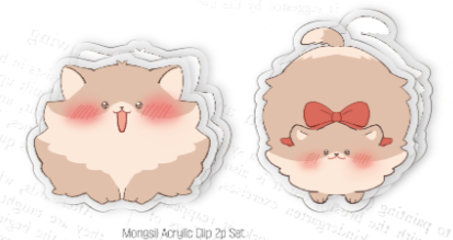 A World Without You Mongsil Acrylic Clip 2p Set