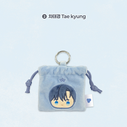 [Pre-order] A Tree Without Roots BBOSIRAEGI Doll Pouch Keychain