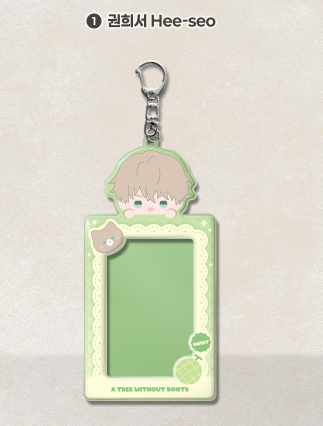 [Pre-order] A Tree Without Roots BBOSIRAEGI Photo Card Holder Keychain