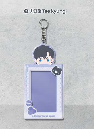 [Pre-order] A Tree Without Roots BBOSIRAEGI Photo Card Holder Keychain