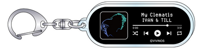[Pre-order]  ALIEN STAGE CD-style Keychain