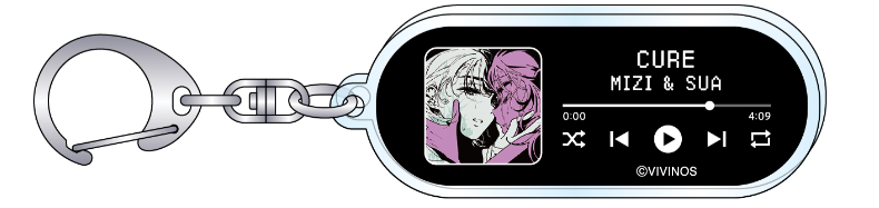 [Pre-order]  ALIEN STAGE CD-style Keychain