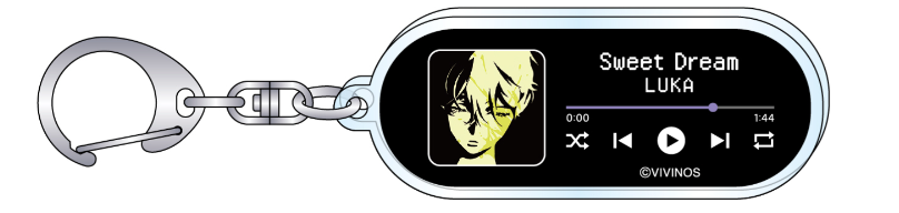 [Pre-order]  ALIEN STAGE CD-style Keychain