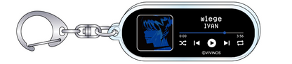 [Pre-order]  ALIEN STAGE CD-style Keychain