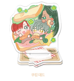 Mr.Blue Hot and Steamy Bakery Photocard + Mini Acrylic