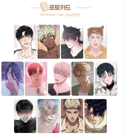 Mr.Blue Hot and Steamy Bakery Photocard + Mini Acrylic