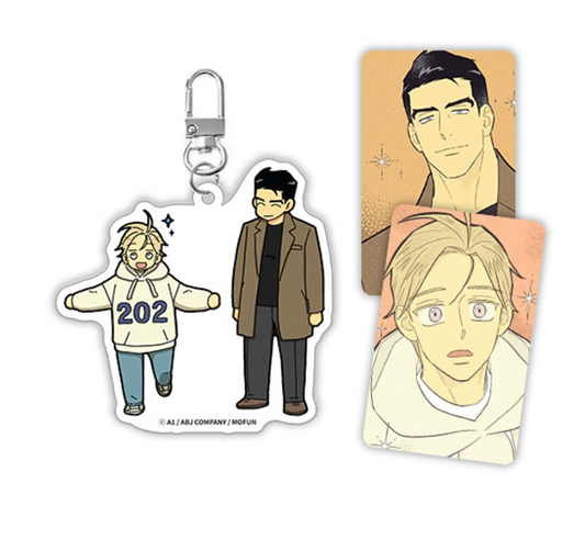 Author A1 SD Acrylic Keychain Set