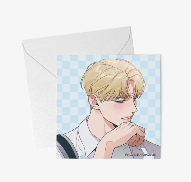 A Demon's Wish Square Postcard