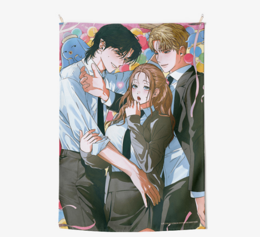 A Demon's Wish Fabric Poster