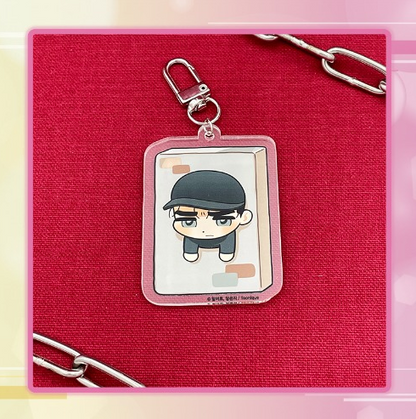 Full Volume  Seol Beom Double Sided Acrylic Keyring