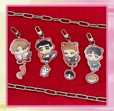 Full Volume Acrylic Keyring