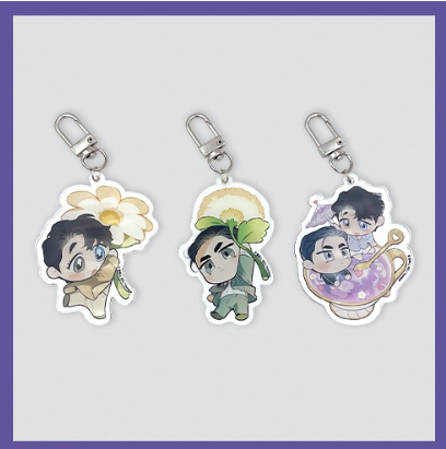 Define the Relationship Acrylic Keyring