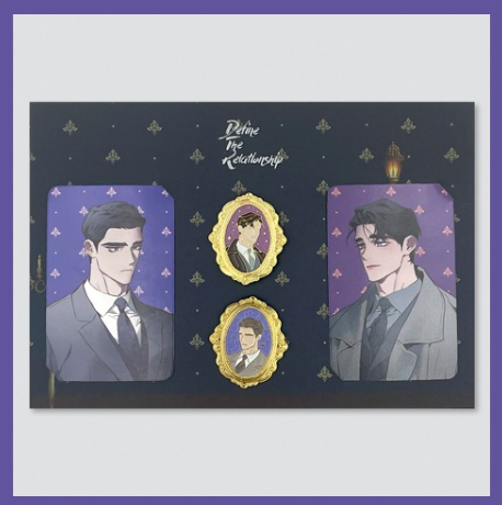 Define The Relationship - Metal badge SET (October Shipping)