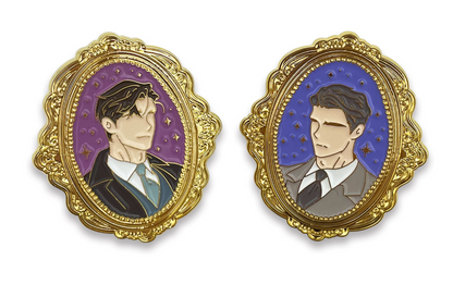 Define The Relationship - Metal badge SET (October Shipping)