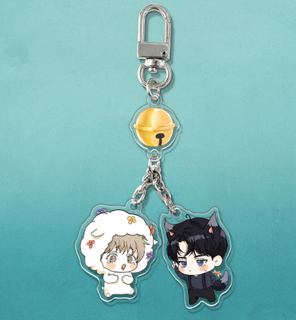 Cry Me a River Mieum and Jitae Keyrings