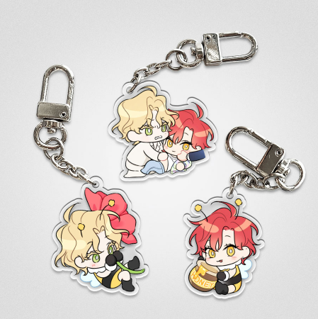 Honey Trouble Collection Keyring