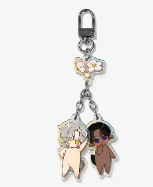 Smyrna and Capri Acrylic Keyring