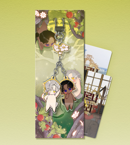 Smyrna and Capri Acrylic Keyring