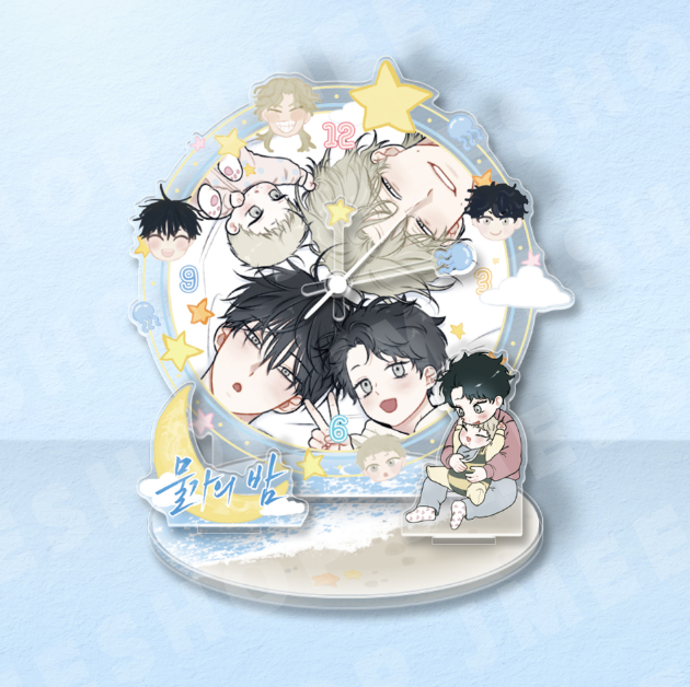 [Regular/Pre-order] Low Tide In Twilight Acrylic Clock