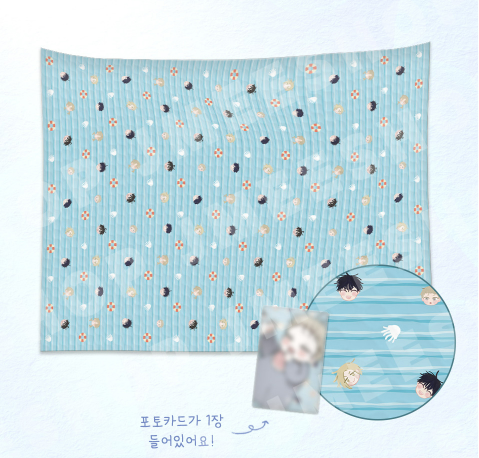 [Regular/Pre-order] Low Tide In Twilight Jellyfish Summer Blanket Set