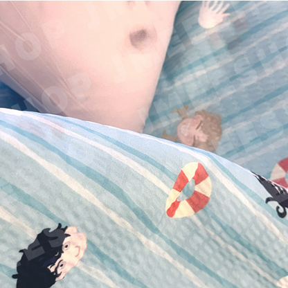 [Regular/Pre-order] Low Tide In Twilight Jellyfish Summer Blanket Set