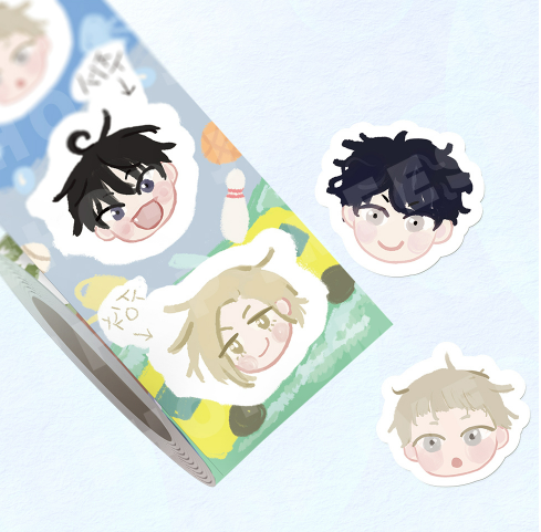 [Regular/Pre-order] Low Tide In Twilight Eui-Young'S Sketch Book Roll Sticker