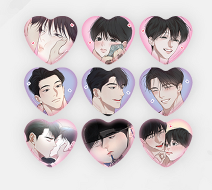 [Pre-order] Origin of Species x Evolution of Species Pop-up: Origin of Species Heart Can Badge (random)