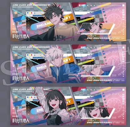 LINK CLICK: Shining Moment Holographic Card Set