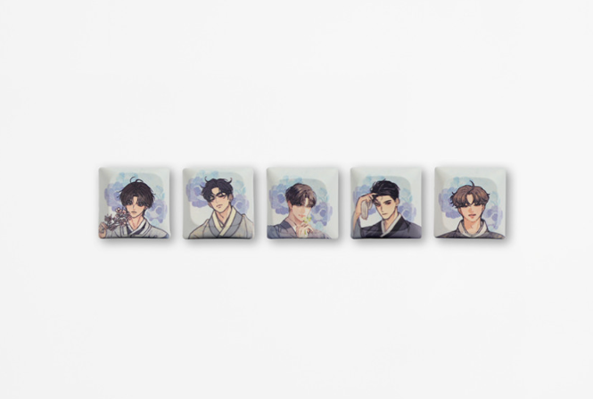 [Pre-order] Romantic Flower Silk Single Item:  Keycap