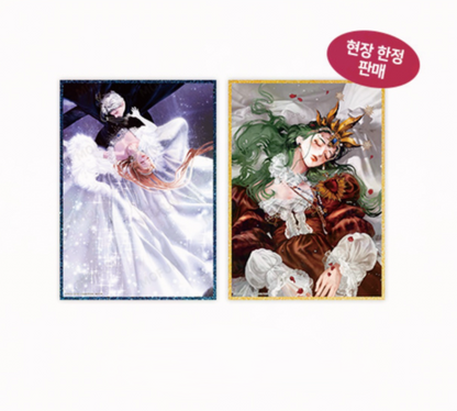 [Pre-order] Secret Lady A5 Acrylic Glitter Artboards (Cafe Exclusive)
