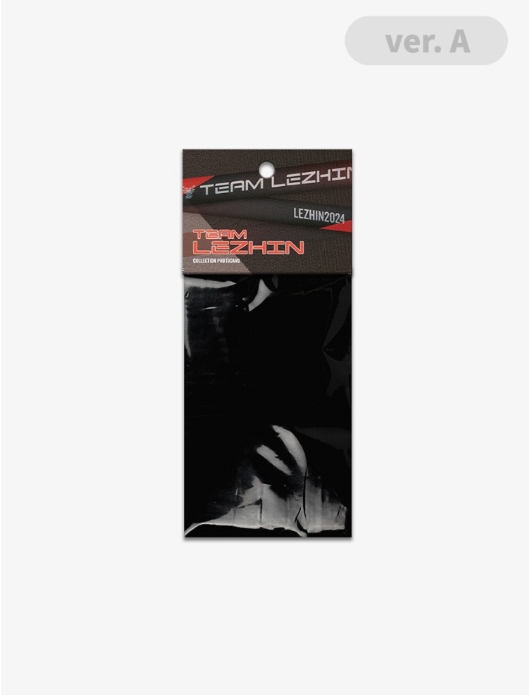 Team Lezhin Team A Collection Photo Cards