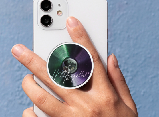Happy Twogether LP Record Phone Grip