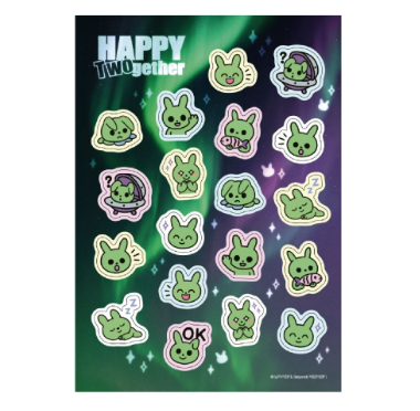 Happy Twogether Sticker